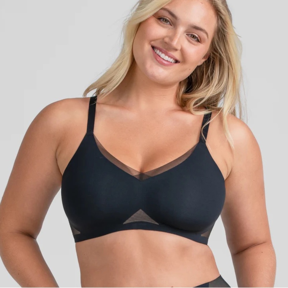 Honeylove black bra size 2X